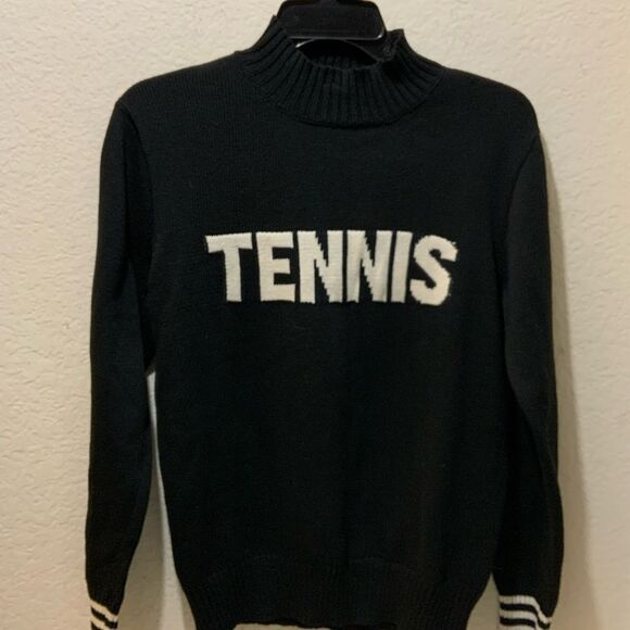 The Bubble Tennis Sweater black white size XS - Picture 3 of 7